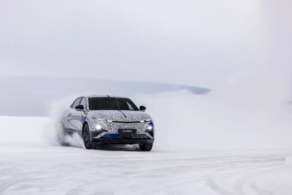 El Alpine A390 se traslada al norte de Suecia para las pruebas invernales 61 Motor16 Alpine A390 2025 laponia 60 Motor16