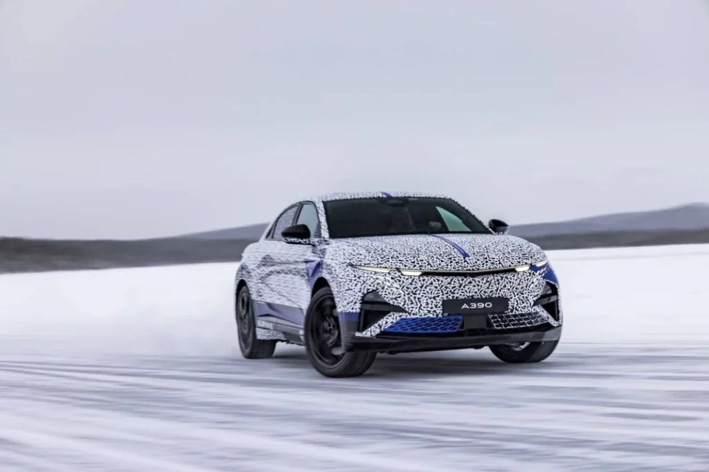 El Alpine A390 se traslada al norte de Suecia para las pruebas invernales 62 Motor16 Alpine A390 2025 laponia 61 Motor16