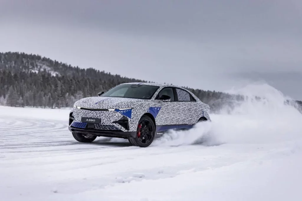 El Alpine A390 se traslada al norte de Suecia para las pruebas invernales 64 Motor16 Alpine A390 2025 laponia 63 Motor16