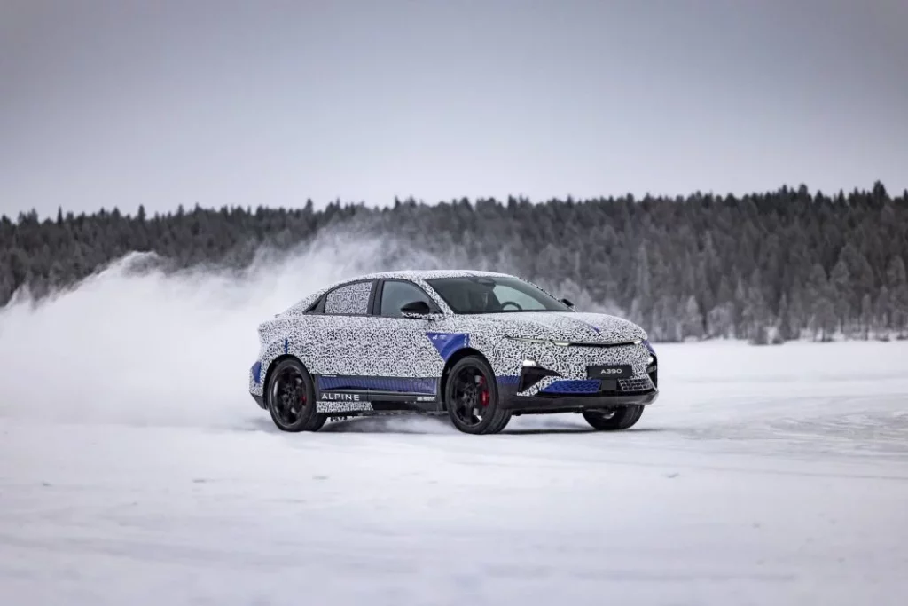 El Alpine A390 se traslada al norte de Suecia para las pruebas invernales 65 Motor16 Alpine A390 2025 laponia 64 Motor16