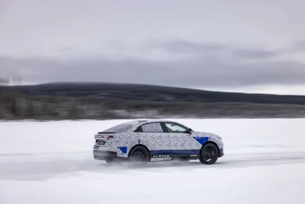 El Alpine A390 se traslada al norte de Suecia para las pruebas invernales 67 Motor16 Alpine A390 2025 laponia 66 Motor16