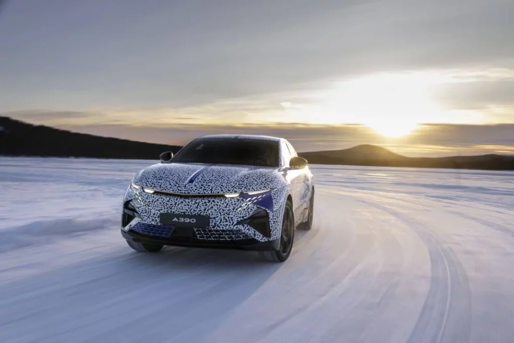 El Alpine A390 se traslada al norte de Suecia para las pruebas invernales 11 Motor16 Alpine A390 2025 laponia 7 Motor16