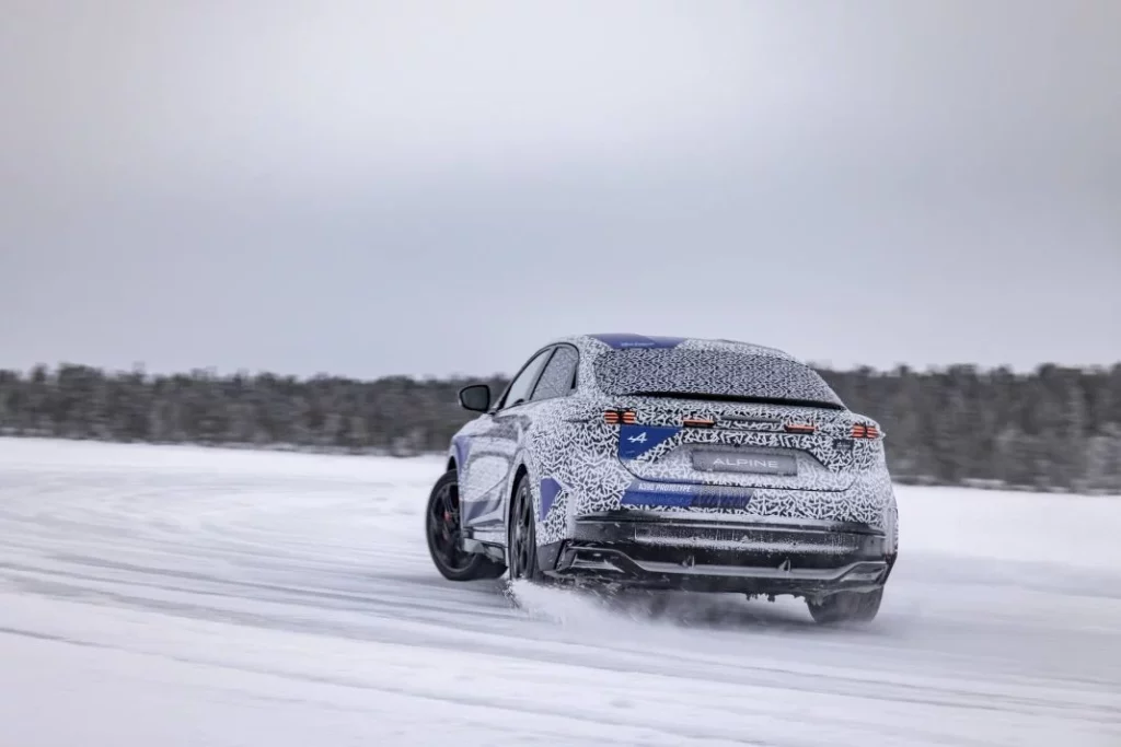 El Alpine A390 se traslada al norte de Suecia para las pruebas invernales 1 Motor16 Alpine A390 2025 laponia 70 Motor16
