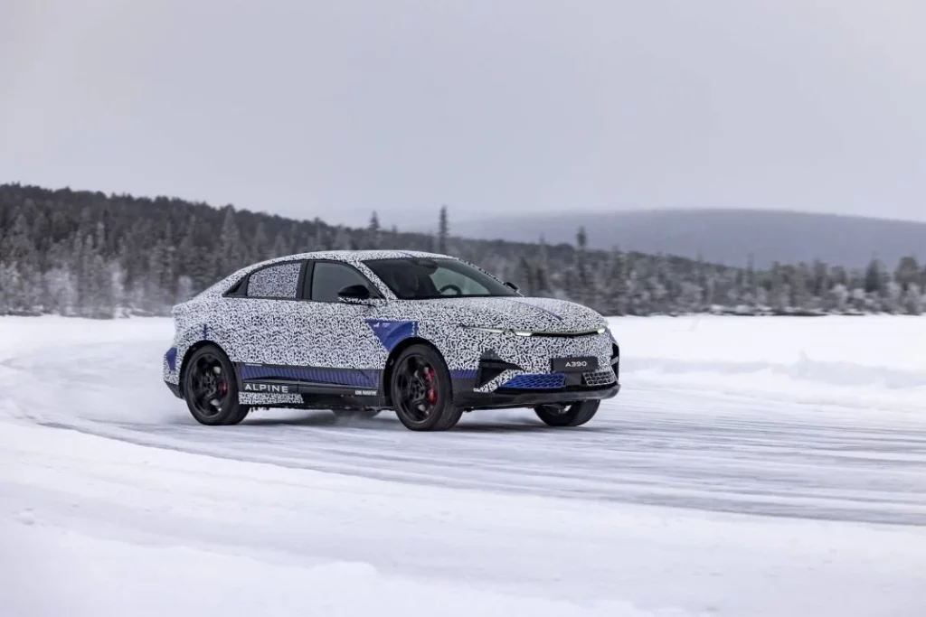 El Alpine A390 se traslada al norte de Suecia para las pruebas invernales 72 Motor16 Alpine A390 2025 laponia 71 Motor16