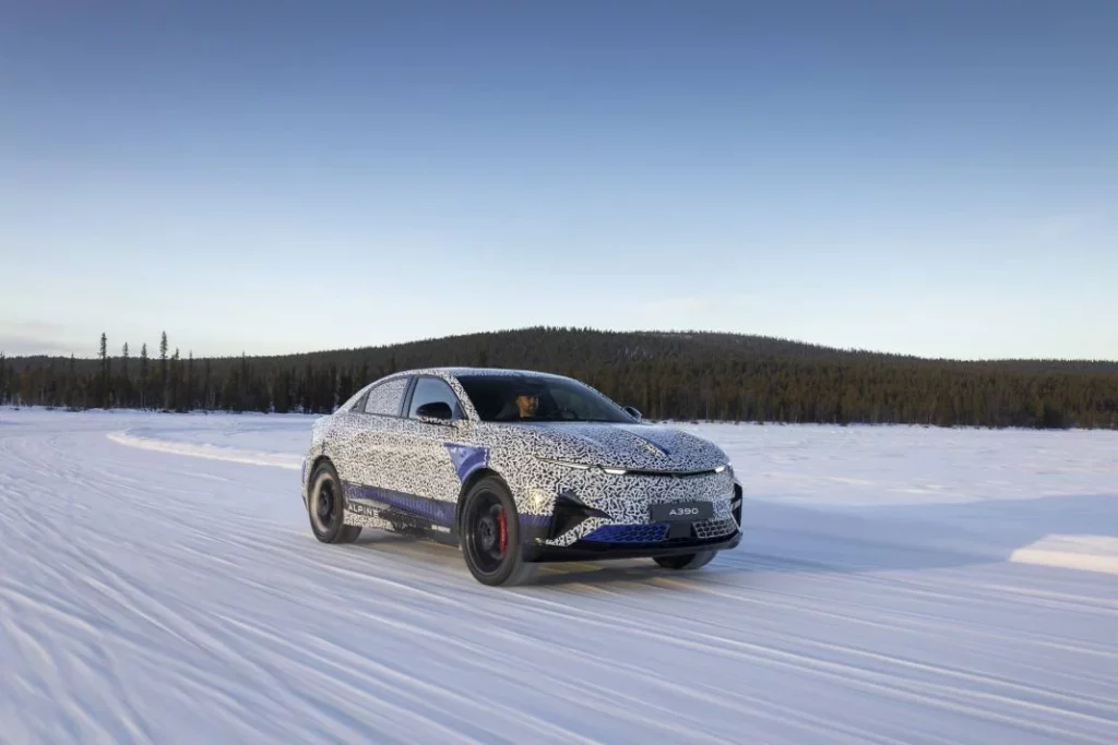 El Alpine A390 se traslada al norte de Suecia para las pruebas invernales 12 Motor16 Alpine A390 2025 laponia 8 Motor16