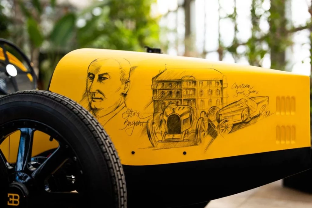 Bugatti y Hedley Studios crean un Baby II único