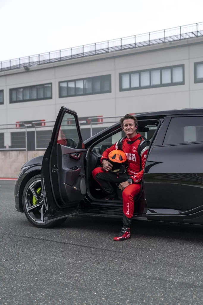 El deportivo eléctrico que estrena el piloto Lucas Ordóñez 2 Motor16 Kia EV6 GT Lucas Ordonez3 Motor16