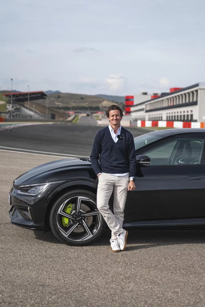 El deportivo eléctrico que estrena el piloto Lucas Ordóñez 3 Motor16 Kia EV6 GT Lucas Ordonez4 Motor16