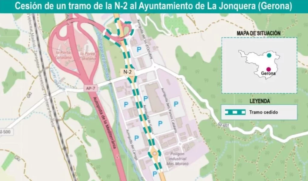 N 2 La Jonquera Ministerio de Transportes Motor16