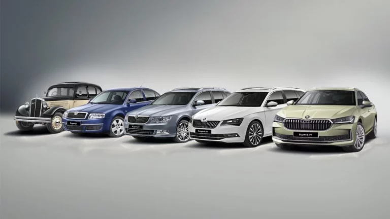 Los 90 años, en plena forma, del Škoda Superb