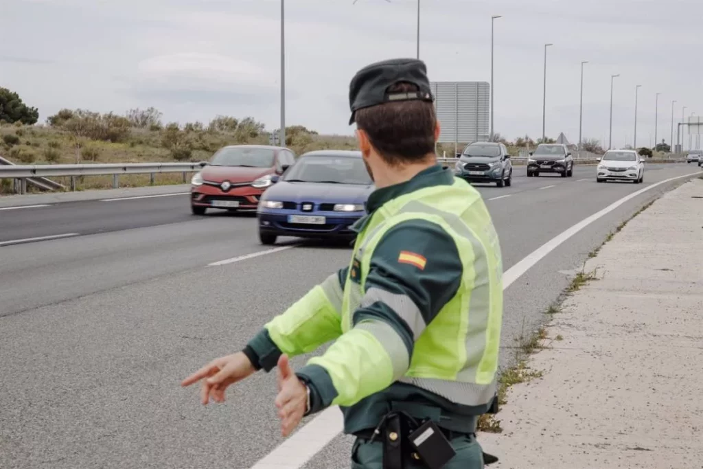 Guardia Civil autovía