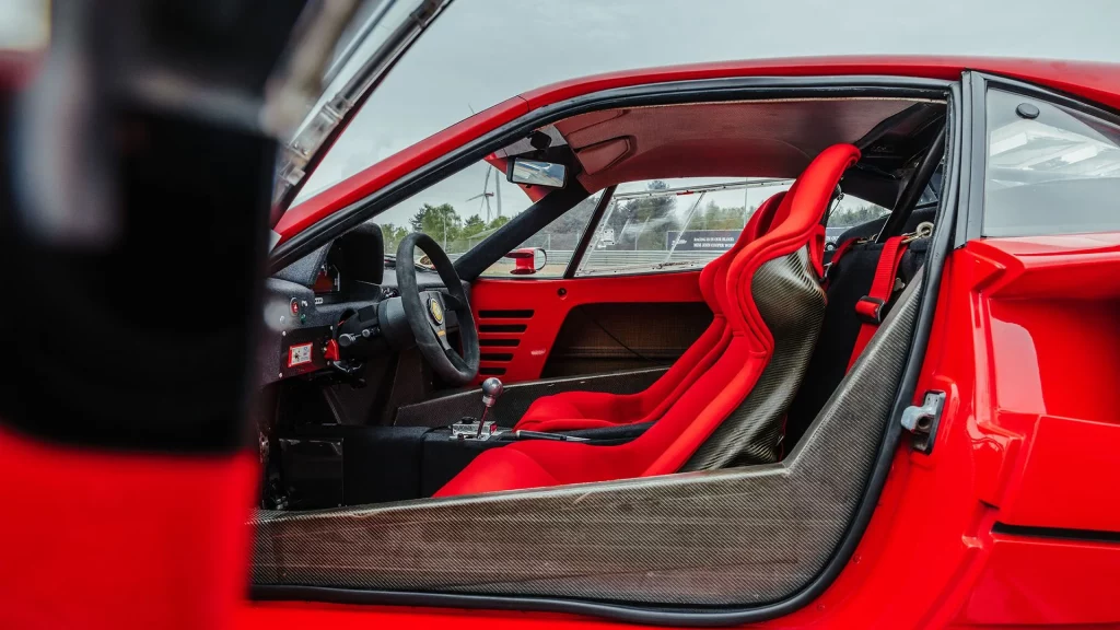 1989 ferrari f40 competizione Silverstone 37 Motor16