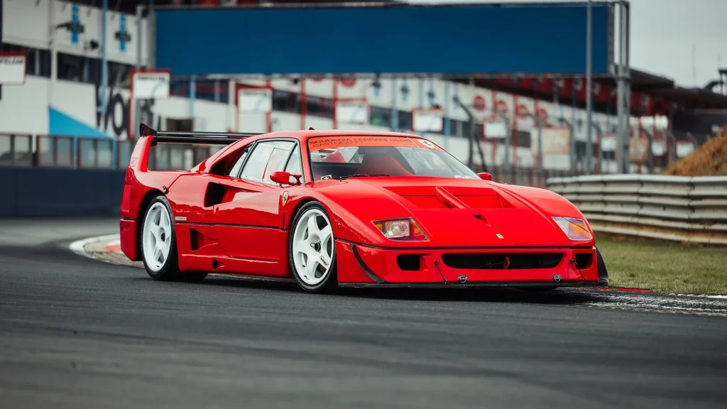 1989 ferrari f40 competizione Silverstone 50 Motor16