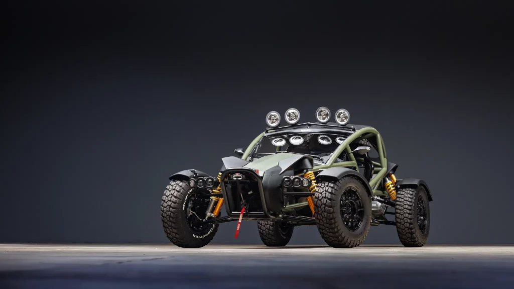 2017 Ariel Nomad Tactical. Imagen estudio.
