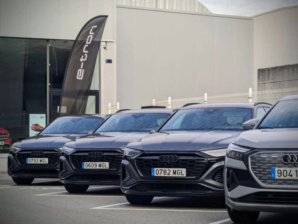 2025 Audi e-tron drive. Imagen vehículos.