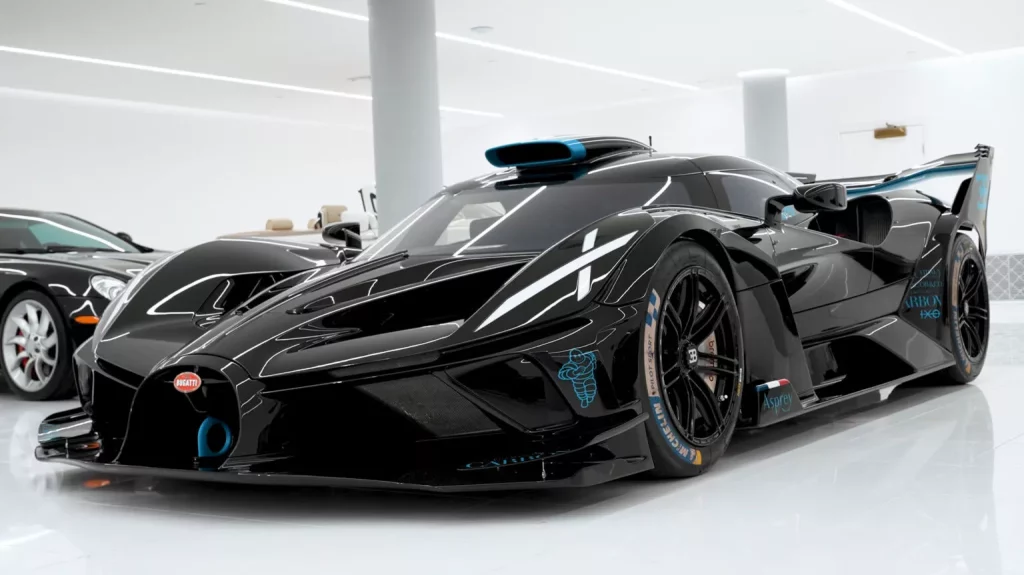 2025 Bugatti Bolide.  Imagen estudio.