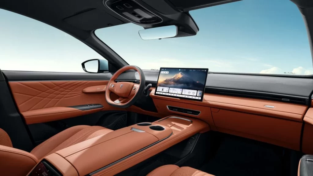 2025 Deepal S07. Mazda EZ-60. Imagen interior.