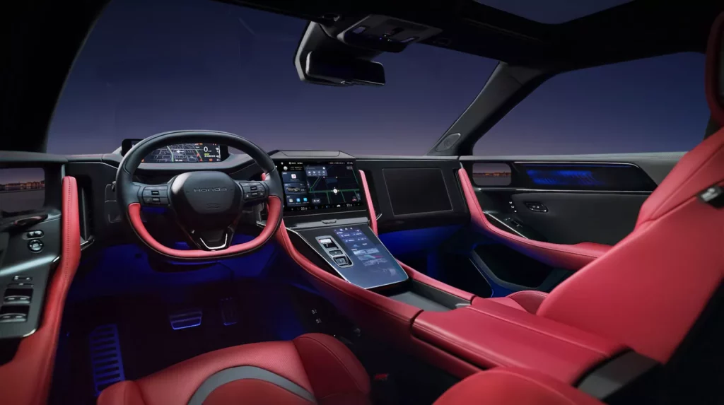 2025 Honda GT China. Imagen interior.