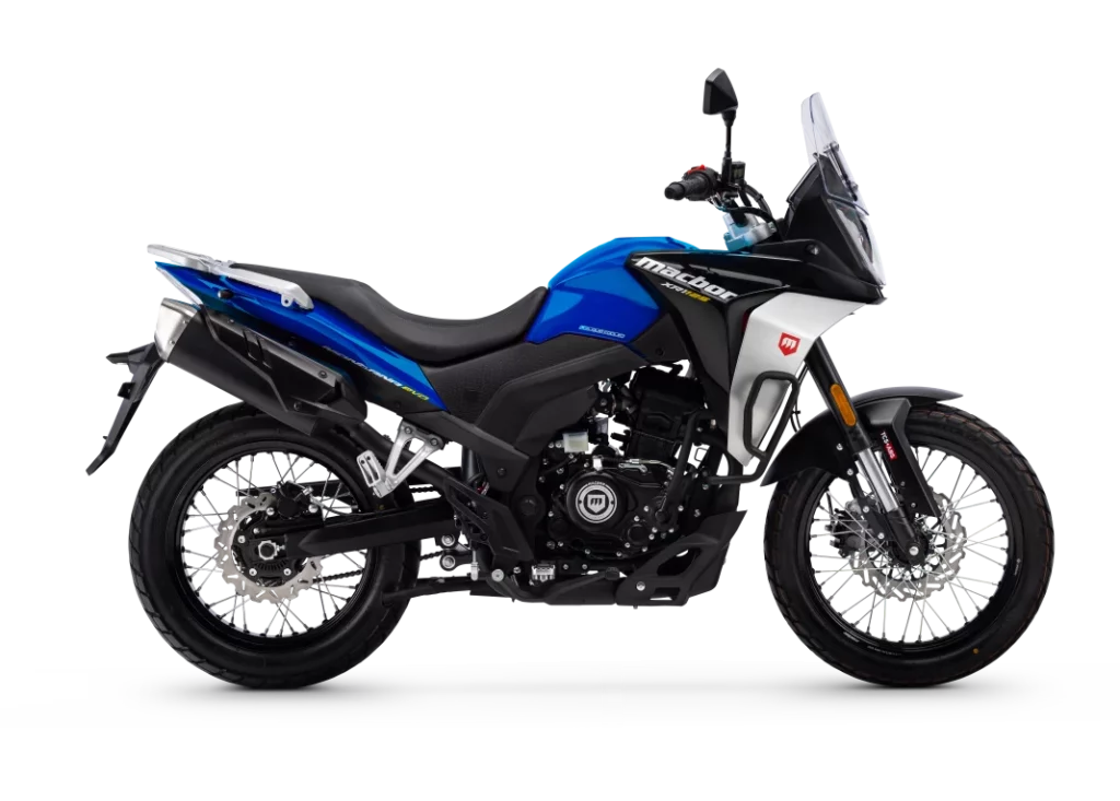 MACBOR Montana XR1 125 EVO: La adventure de 125 'Made in Spain' que tienes por 3.499 euros 1 Motor16 2025 Macbor Montana XR1 125 Evo. Imagen estudio.