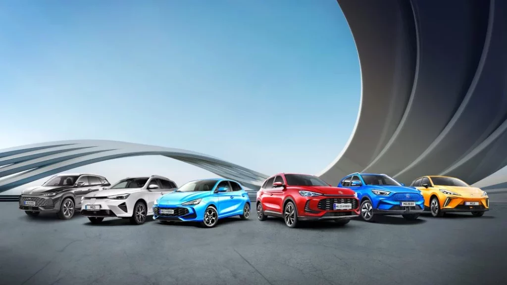 2025 MG gama vehiculos 1 Motor16