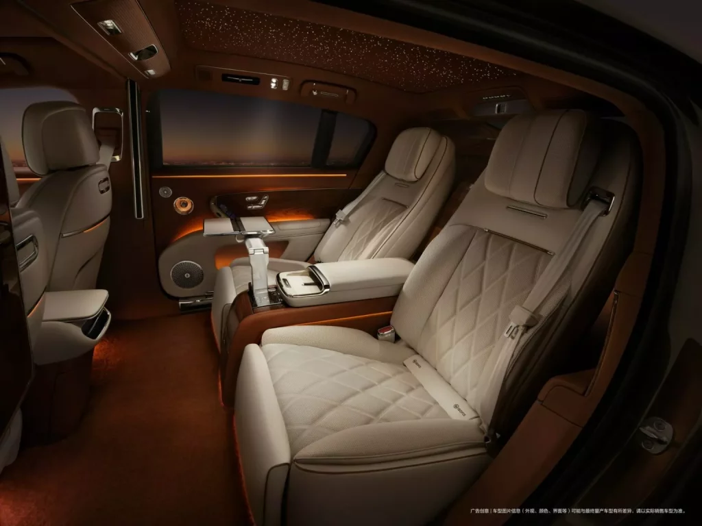 2025 Maextro S800. Huawei. Imagen asientos.