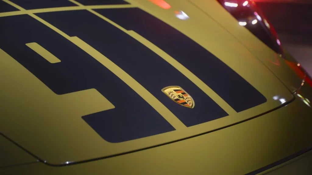 2025 Porsche 911 Apple Vision Pro. Imagen detalle.