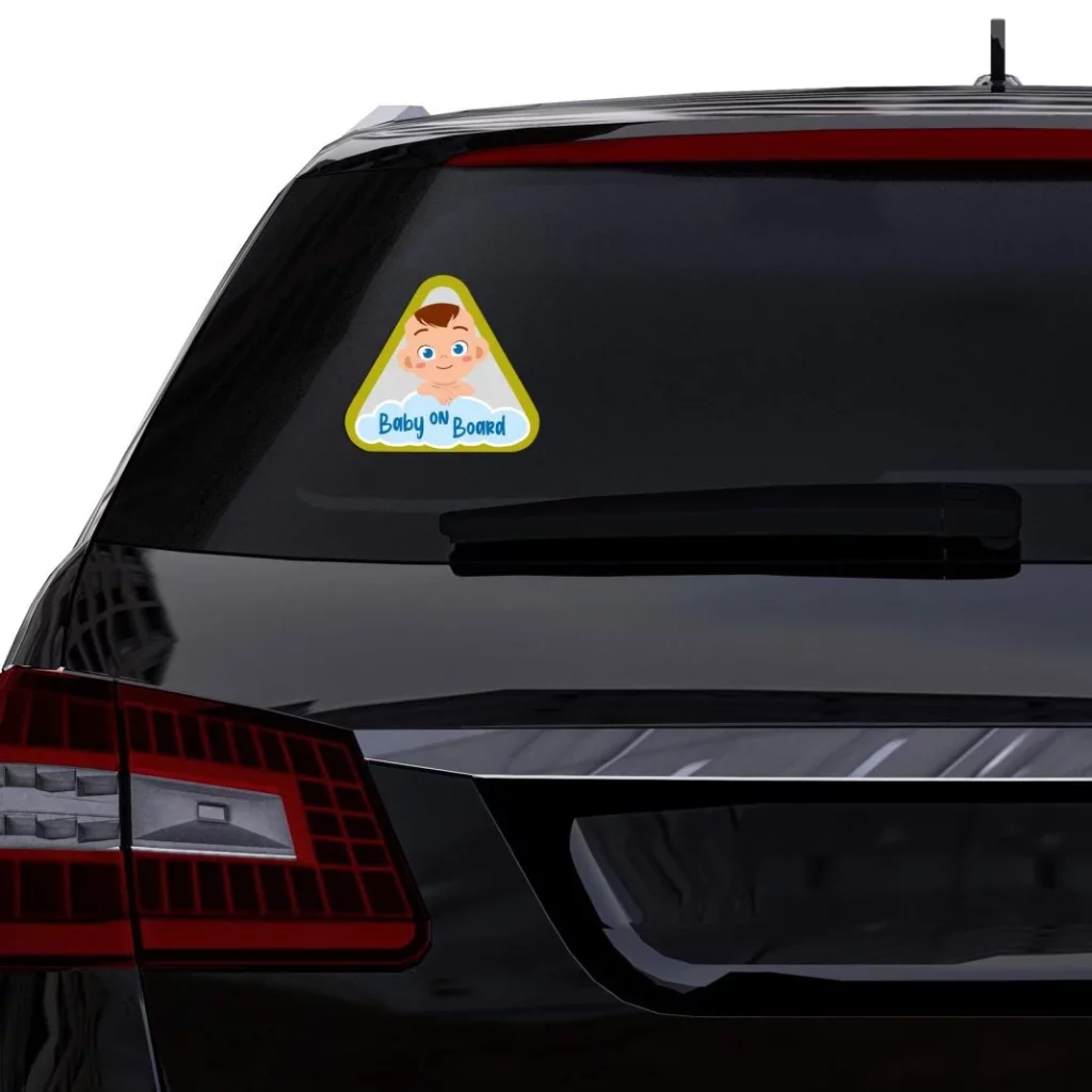 Adhesivo Baby on Board DGT