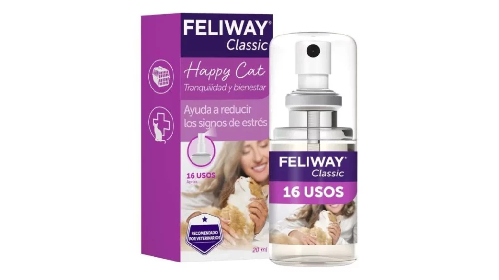 Feliway feromonas gato viajar viaje estres mascota Motor16
