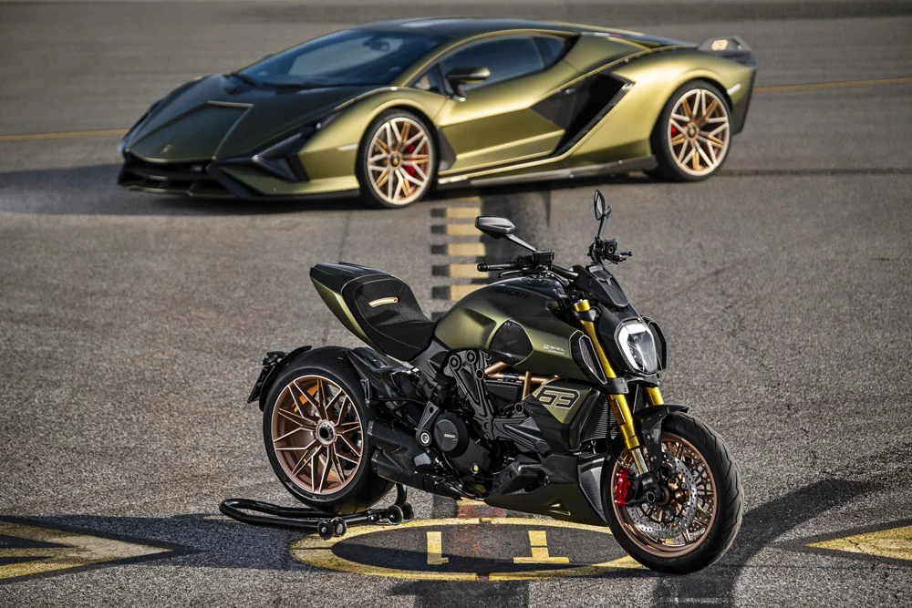 Tercer capítulo de las creaciones de Ducati y Lamborghini