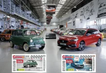 Seat celebra 75 años con una edición especial del Cuponazo de la ONCE