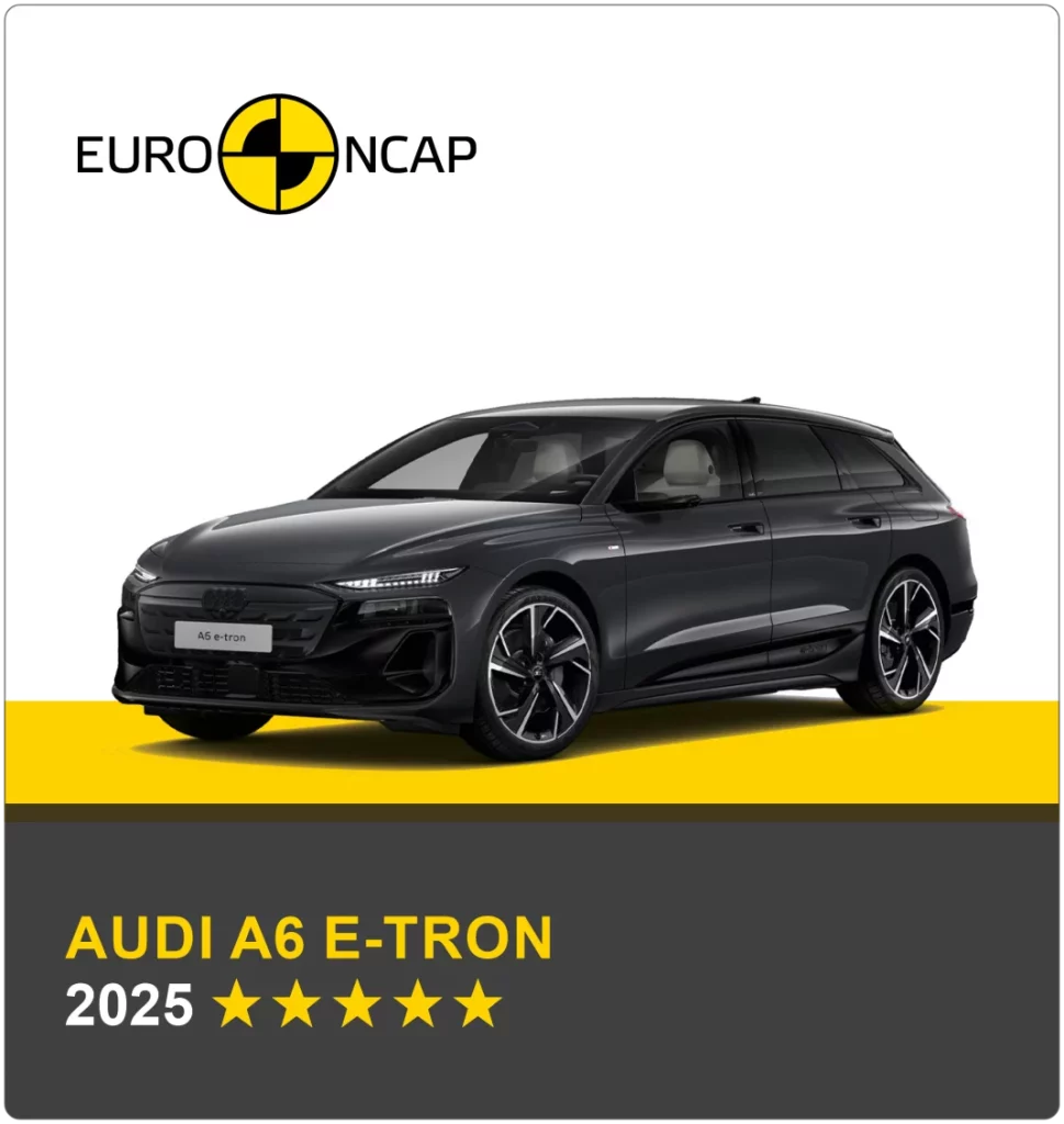 Mini Cooper E y Audi A6 e-tron en Euro Ncap