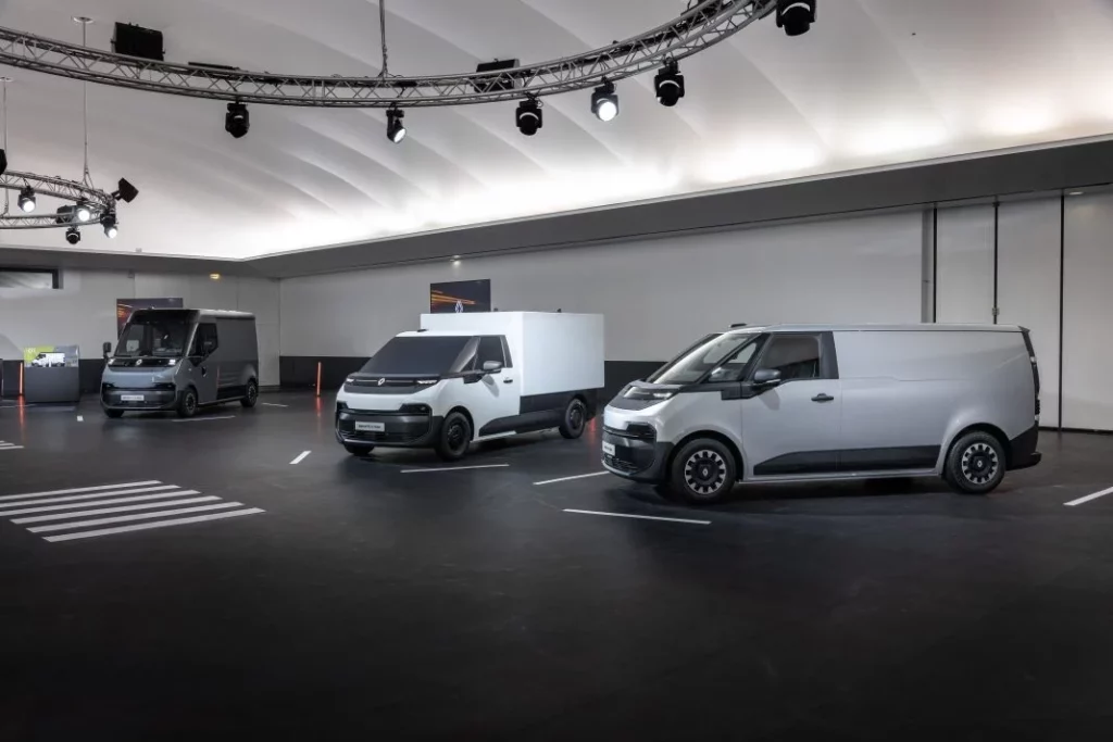 Renault Trafic E-Tech, Goelette y Estafette.