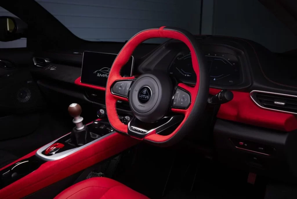 18 Lotus Emira Clark Edition Interior Cockpit Closeup Motor16