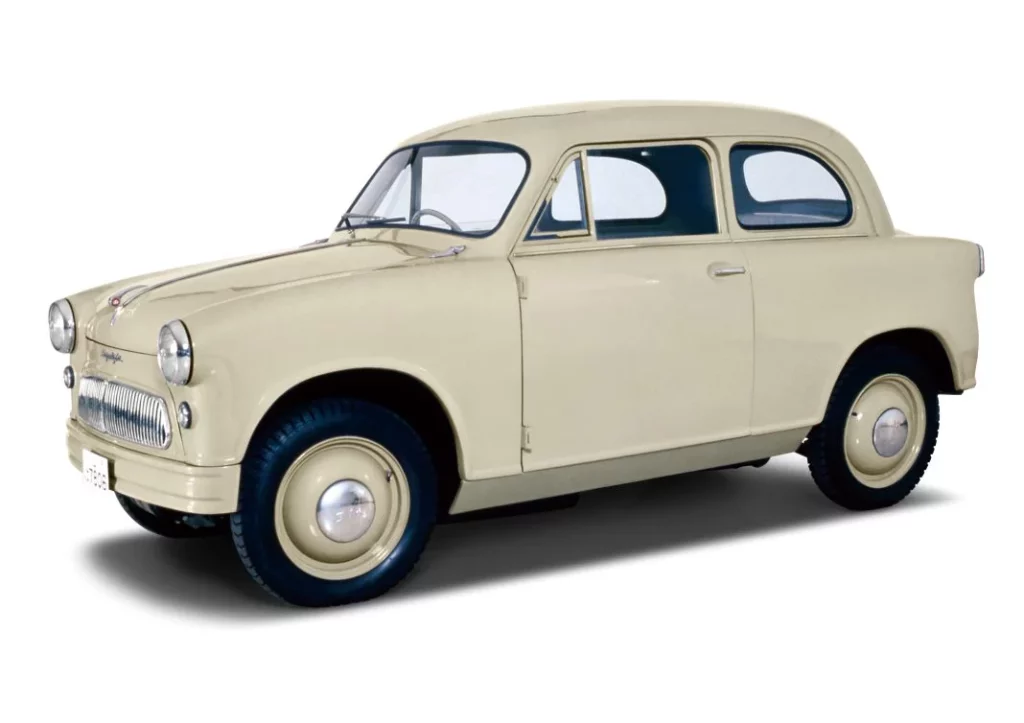 La historia detrás del primer coche de Suzuki, hace 70 años 12 Motor16 1955 Suzulight – Suzukis First Car Motor16