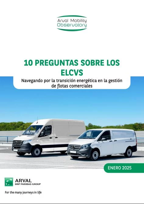 2025 Arval. Guía eLCV. Comerciales eléctricos. Imagen libro.