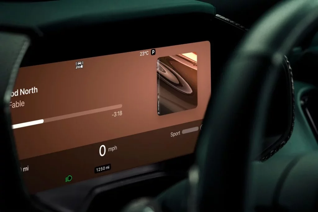 Lo más avanzado de Apple CarPlay llega a Aston Martin 13 Motor16 2025 Aston Martin Apple CarPlay Ultra 10 Motor16