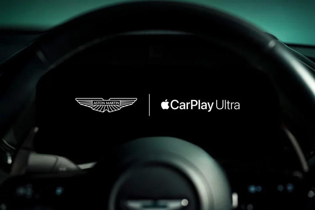 Lo más avanzado de Apple CarPlay llega a Aston Martin 1 Motor16 2025 Apple CarPlay. Aston Martin. Imagen relojes.
