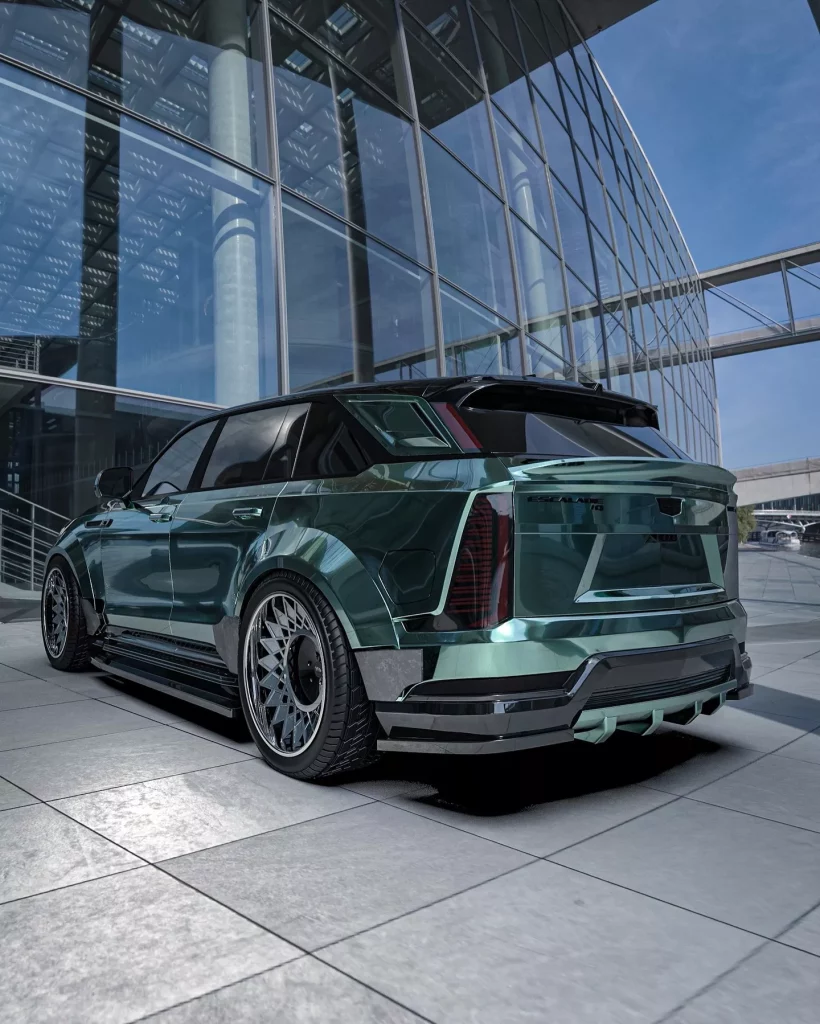 2025 Cadillac Escalade IQ. Waido. Imagen trasera.