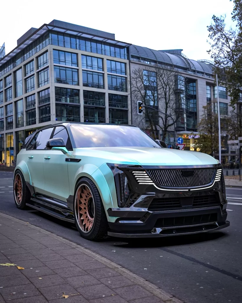 2025 Cadillac Escalade IQ. Waido. Imagen delantera.
