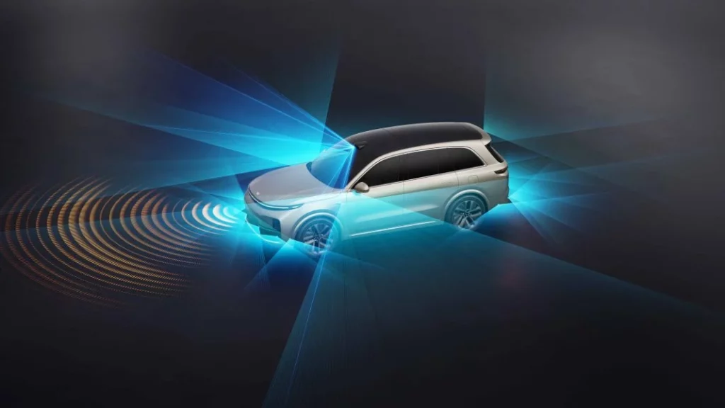 2025 Sensor LiDAR. Conducción autónoma. Imagen sensores.