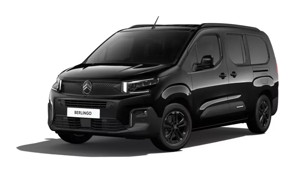 El Citroën Berlingo que se vende en Japón viene con una cama a juego 3 Motor16 2025 Citroën Berlingo Black Edition Japón. Imagen estudio.