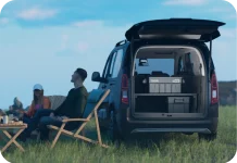 El Citroën Berlingo que se vende en Japón viene con una cama a juego