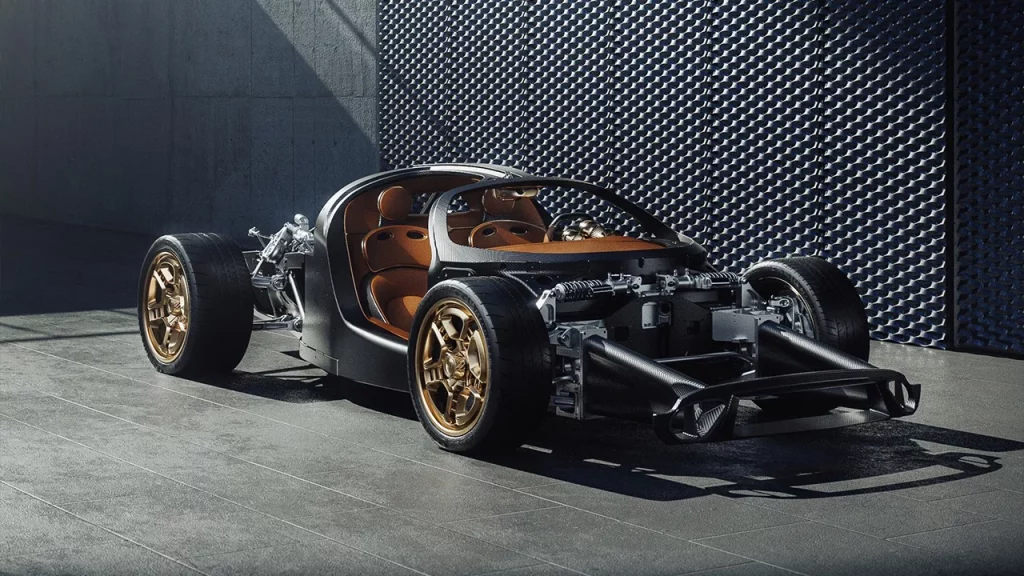 2025 De Tomaso P72. DT001. Imagen chasis.