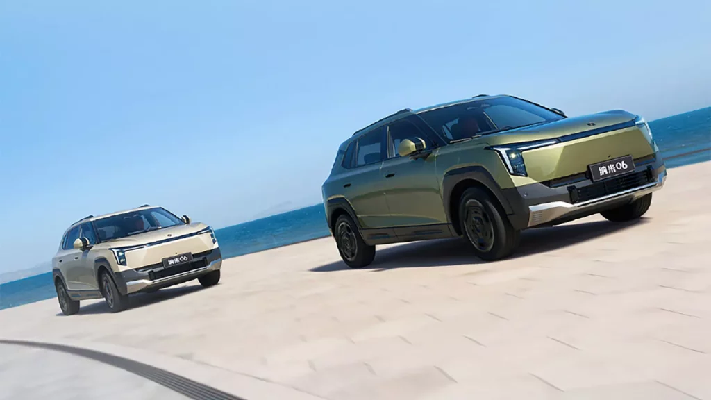 2025 Dongfeng Nano 06. Imagen movimiento.