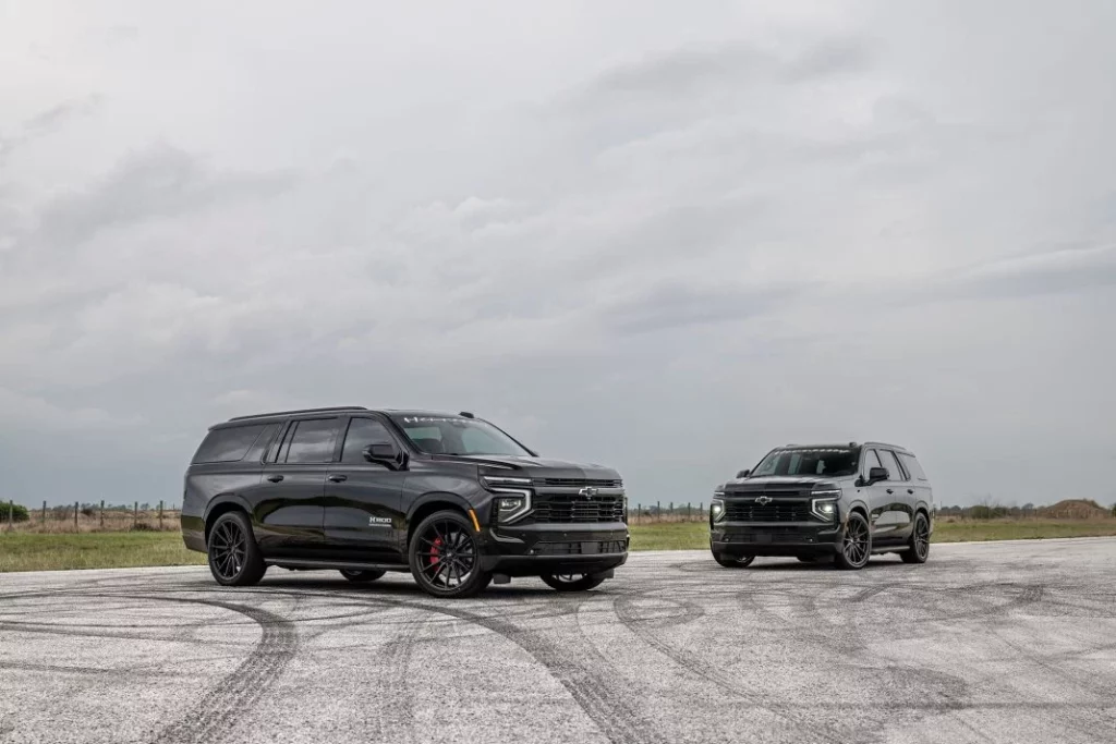 Los Chevrolet Tahoe y Suburban suben de nivel gracias a Hennessey 3 Motor16 2025 Hennessey H600 Chevrolet Tahoe Suburban 1 Motor16