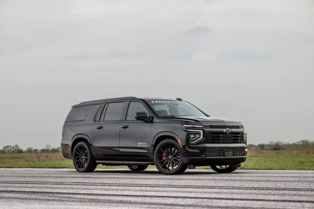 Los Chevrolet Tahoe y Suburban suben de nivel gracias a Hennessey 6 Motor16 2025 Hennessey H600 Chevrolet Tahoe Suburban 20 Motor16