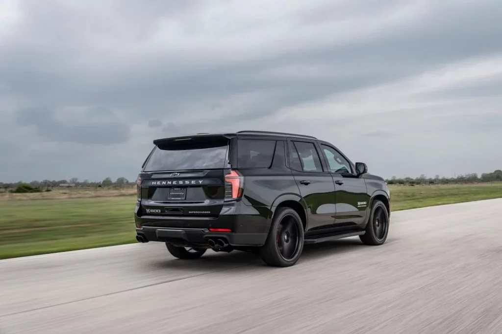 Los Chevrolet Tahoe y Suburban suben de nivel gracias a Hennessey 16 Motor16 2025 Hennessey H600 Chevrolet Tahoe Suburban 3 Motor16