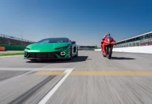 El Lamborghini Temerario se enfrenta a su ‘alter ego’ de dos ruedas: la Ducati Panigale V4