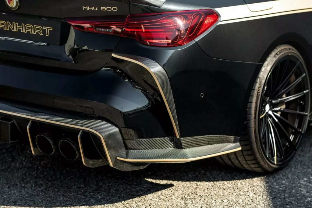 MH4 900: El BMW M4 con cifras de Bugatti Veyron lo ha creado Manhart 19 Motor16 2025 Manhart MH4 900 BMW M4 14 Motor16
