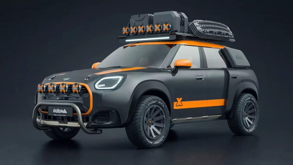 El MINI Countryman con el que tirarte al barro lo crean Delta4x4 y X-raid 5 Motor16 2025 Mini Countryman X Raid Delta 4x4 1 1 Motor16